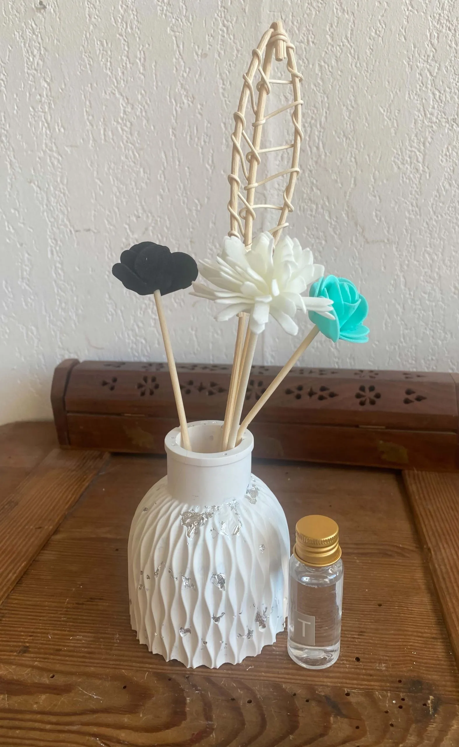 Diffuseur de parfum, poudre minérale & mica